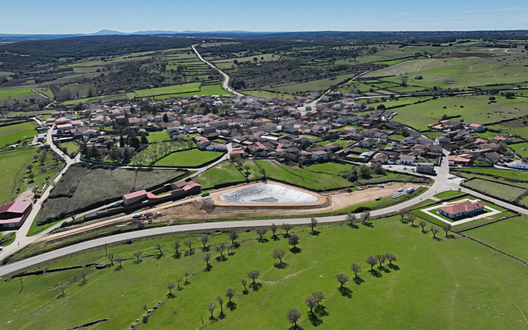 Creación de una  balsa en Aldea del Obispo